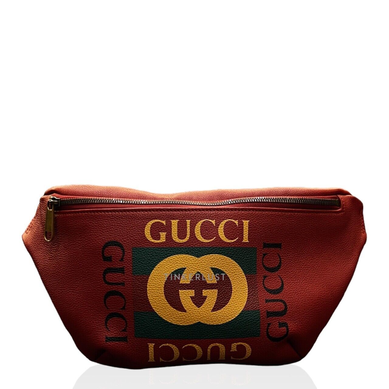tas sling bag Gucci Red Bumbag Sling Bag Tinkerlust